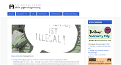 Desktop Screenshot of freiburger-forum.net