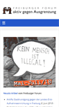 Mobile Screenshot of freiburger-forum.net